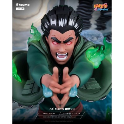 NARUTO - Gai Maito 1/8 HQS With Led Tsume Resin Figure 44 cm