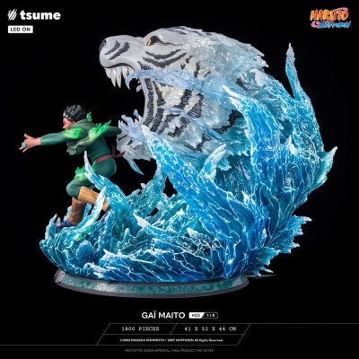 NARUTO - Gai Maito 1/8 HQS With Led Tsume Resin Figure 44 cm