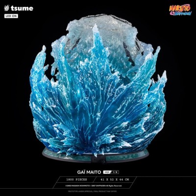 NARUTO - Gai Maito 1/8 HQS With Led Tsume Resin Figure 44 cm