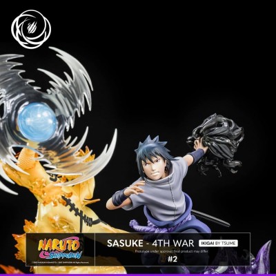 NARUTO - Sasuke Fourth Great Ninja War 1/6 Polyresin Tsume Figure 31 cm