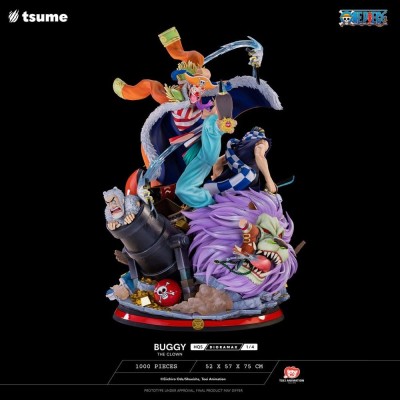 ONE PIECE - Buggy the Clown 1/4 HQS Dioramax Tsume Resin Figure 75 cm