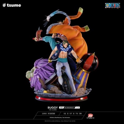 ONE PIECE - Buggy the Clown 1/4 HQS Dioramax Tsume Resin Figure 75 cm
