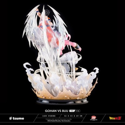 DRAGON BALL Z - Gohan vs Buu 1/6 HQS Tsume Resin Figure 69 cm