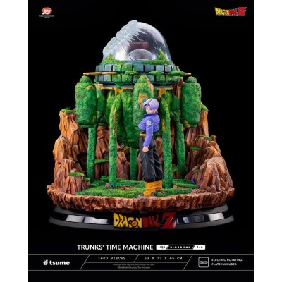 DRAGON BALL Z - Trunks' Time Machine 1/6 HQS Dioramax Tsume Resin Figure 65 cm
