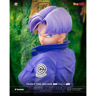 DRAGON BALL Z - Trunks' Time Machine 1/6 HQS Dioramax Tsume Resin Figure 65 cm