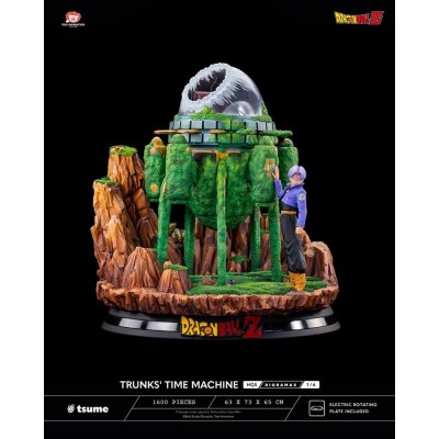 DRAGON BALL Z - Trunks' Time Machine 1/6 HQS Dioramax Tsume Resin Figure 65 cm