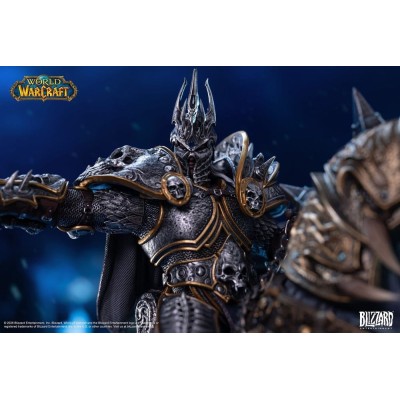 WARCRAFT - The Lich King & Invincible Blizzard Statue 36 cm