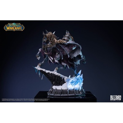 WARCRAFT - The Lich King & Invincible Blizzard Statue 36 cm