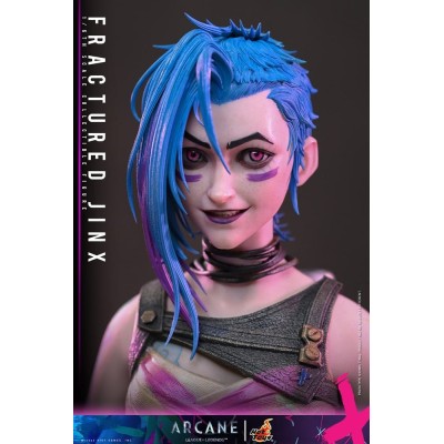 ARCANE - Fractured Jinx 1/6 Action Figure  Hot Toys 28 cm