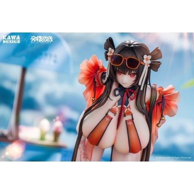 DAIBLOS CORE - Maree Rouge Rakubai no Utage Wet Ver. 1/6 Kawa Design PVC Figure 25 cm