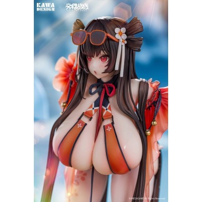 DAIBLOS CORE - Maree Rouge Rakubai no Utage Wet Ver. 1/6 Kawa Design PVC Figure 25 cm