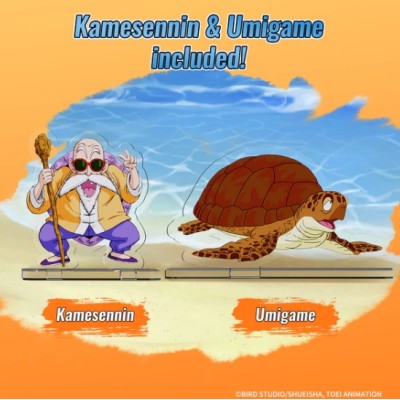 DRAGON BALL - Kame House Wood Construction Craft Set with Acrylic Figures 25 cm