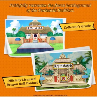 DRAGON BALL - Tenkaichi Budokai Wood Construction Craft Set with Acrylic Figures 25 cm
