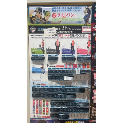 JOJO'S BIZARRE ADVENTURE Ichibankuji - The way to heaven (1 TICKET)