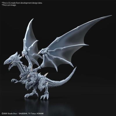 YU-GI-OH! - Figure Rise Amplified Blue Eyes White Dragon Bandai Model Kit 16 cm