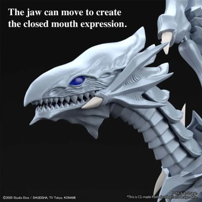 YU-GI-OH! - Figure Rise Amplified Blue Eyes White Dragon Bandai Model Kit 16 cm