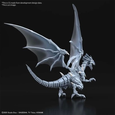 YU-GI-OH! - Figure Rise Amplified Blue Eyes White Dragon Bandai Model Kit 16 cm