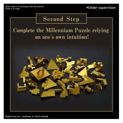 YU-GI-OH! - Ultimagear Millennium Puzzle Bandai Model Kit 10 cm