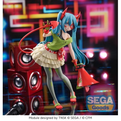 HATSUNE MIKU PROJECT DIVA - Hatsune Miku DE:MONSTAR T.R. FIGURIZMa Sega PVC Figure 22 cm