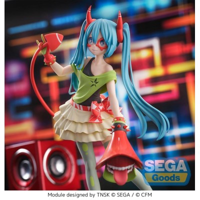 HATSUNE MIKU PROJECT DIVA - Hatsune Miku DE:MONSTAR T.R. FIGURIZMa Sega PVC Figure 22 cm