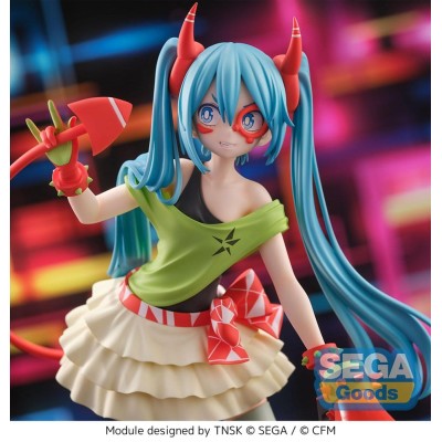 HATSUNE MIKU PROJECT DIVA - Hatsune Miku DE:MONSTAR T.R. FIGURIZMa Sega PVC Figure 22 cm