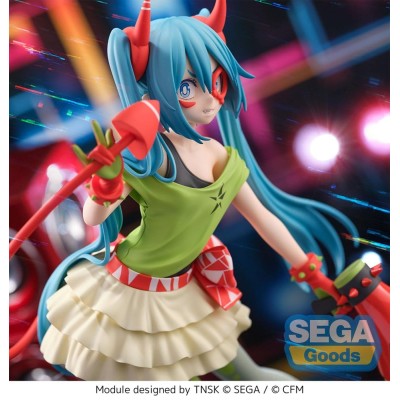 HATSUNE MIKU PROJECT DIVA - Hatsune Miku DE:MONSTAR T.R. FIGURIZMa Sega PVC Figure 22 cm