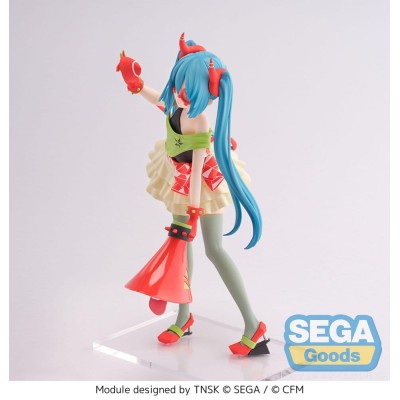 HATSUNE MIKU PROJECT DIVA - Hatsune Miku DE:MONSTAR T.R. FIGURIZMa Sega PVC Figure 22 cm