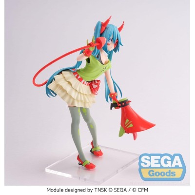 HATSUNE MIKU PROJECT DIVA - Hatsune Miku DE:MONSTAR T.R. FIGURIZMa Sega PVC Figure 22 cm