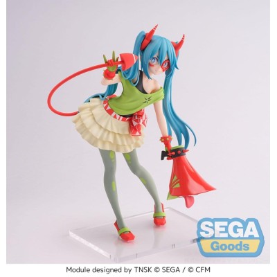 HATSUNE MIKU PROJECT DIVA - Hatsune Miku DE:MONSTAR T.R. FIGURIZMa Sega PVC Figure 22 cm
