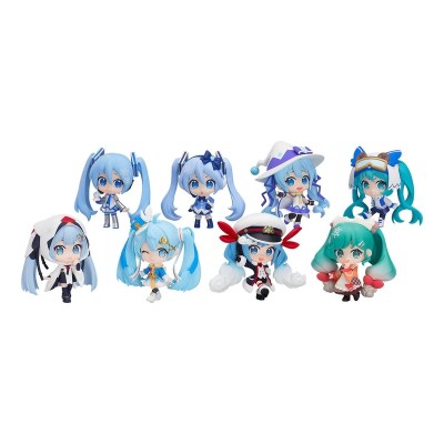 CHARACTER VOCAL SERIES 01 - Hatsune Miku Snow Miku All Stars Collection Vol. 1 Mini PVC Figure - 1 single Blind Box 8 cm
