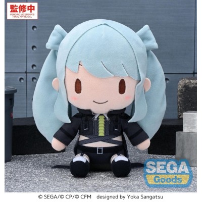 HATSUNE MIKU: COLORFUL STAGE! - Hatsune Miku Street SEKAI Brand New World Fuwa Petit Plush Keychain Sega 22 cm