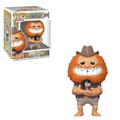 ONE PIECE - Saul with Nico Robin Super Sized Funko Pop Animation 2570 15 cm