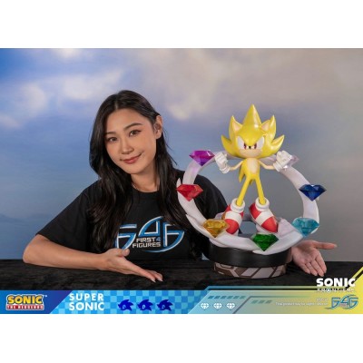 SONIC THE HEDGEHOG - Super Sonic Sonic Frontiers First 4 Figures Resin Statue 45 cm