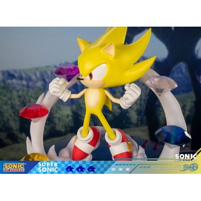 SONIC THE HEDGEHOG - Super Sonic Sonic Frontiers First 4 Figures Resin Statue 45 cm