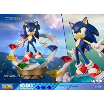 SONIC THE HEDGEHOG - Sonic Frontiers Sonic First 4 Figures Resin Statue 42 cm