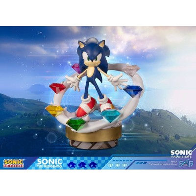SONIC THE HEDGEHOG - Sonic Frontiers Sonic First 4 Figures Resin Statue 42 cm