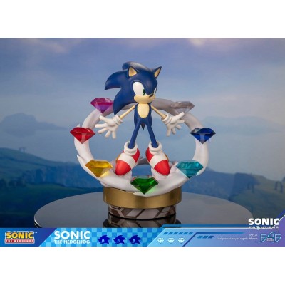 SONIC THE HEDGEHOG - Sonic Frontiers Sonic First 4 Figures Resin Statue 42 cm