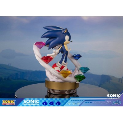 SONIC THE HEDGEHOG - Sonic Frontiers Sonic First 4 Figures Resin Statue 42 cm