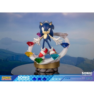 SONIC THE HEDGEHOG - Sonic Frontiers Sonic First 4 Figures Resin Statue 42 cm