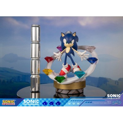 SONIC THE HEDGEHOG - Sonic Frontiers Sonic First 4 Figures Resin Statue 42 cm