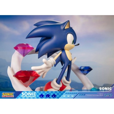 SONIC THE HEDGEHOG - Sonic Frontiers Sonic First 4 Figures Resin Statue 42 cm