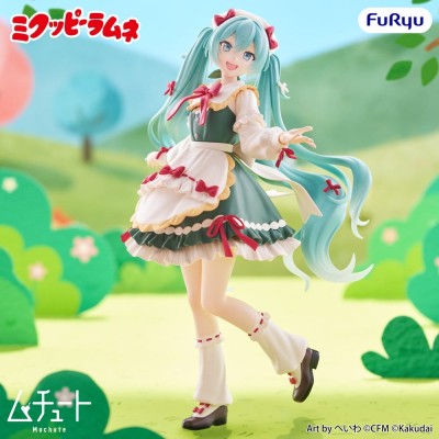 MIKUPPY RAMUNE - Hatsune Miku Muchute Mikuppy Ramune Ver. Furyu PVC Figure 18 cm