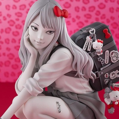 JUNJI ITO - Gyaru Tomie x Hello Kitty Good Smile Company PVC Figure 14 cm