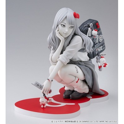 JUNJI ITO - Gyaru Tomie x Hello Kitty Good Smile Company PVC Figure 14 cm