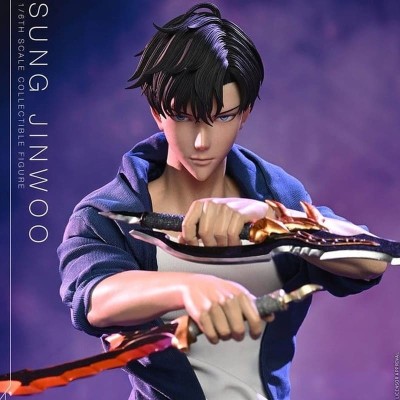 SOLO LEVELING - Sung Jinwoo 1/6 Hot Toys Action Figure 32 cm