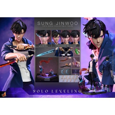 SOLO LEVELING - Sung Jinwoo 1/6 Hot Toys Action Figure 32 cm