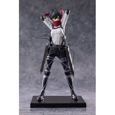 ATTACK ON TITAN - Mikasa Ackerman The Final Season Ver. Oshi Works Kotobukiya PVC Figure 25 cm
