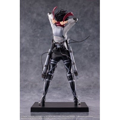 ATTACK ON TITAN - Mikasa Ackerman The Final Season Ver. Oshi Works Kotobukiya PVC Figure 25 cm