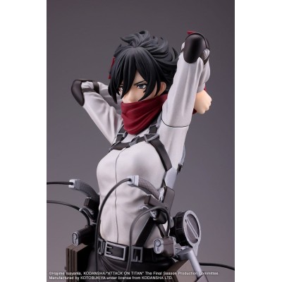 ATTACK ON TITAN - Mikasa Ackerman The Final Season Ver. Oshi Works Kotobukiya PVC Figure 25 cm