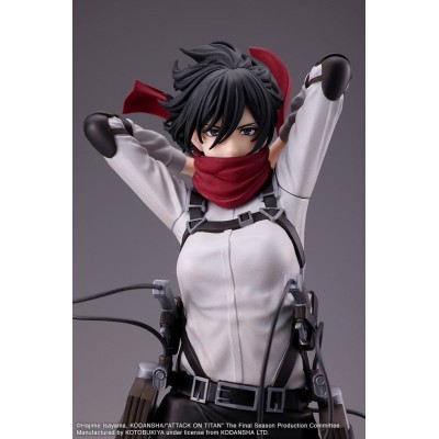 ATTACK ON TITAN - Mikasa Ackerman The Final Season Ver. Oshi Works Kotobukiya PVC Figure 25 cm